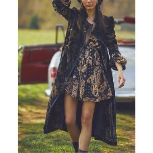 Free People Kate Duster Size S Small Hazel